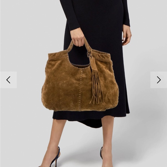 Ralph Lauren Tan Suede Hobo Bag - Picture 7 of 7